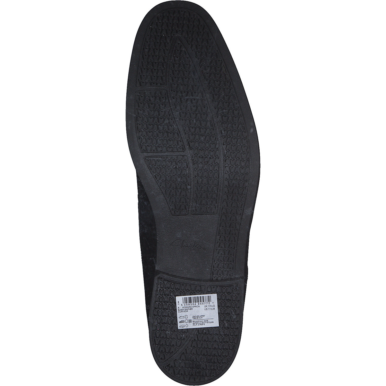 Clarks Howard Apron 2616, Halbschuhe, Herren, Schwarz