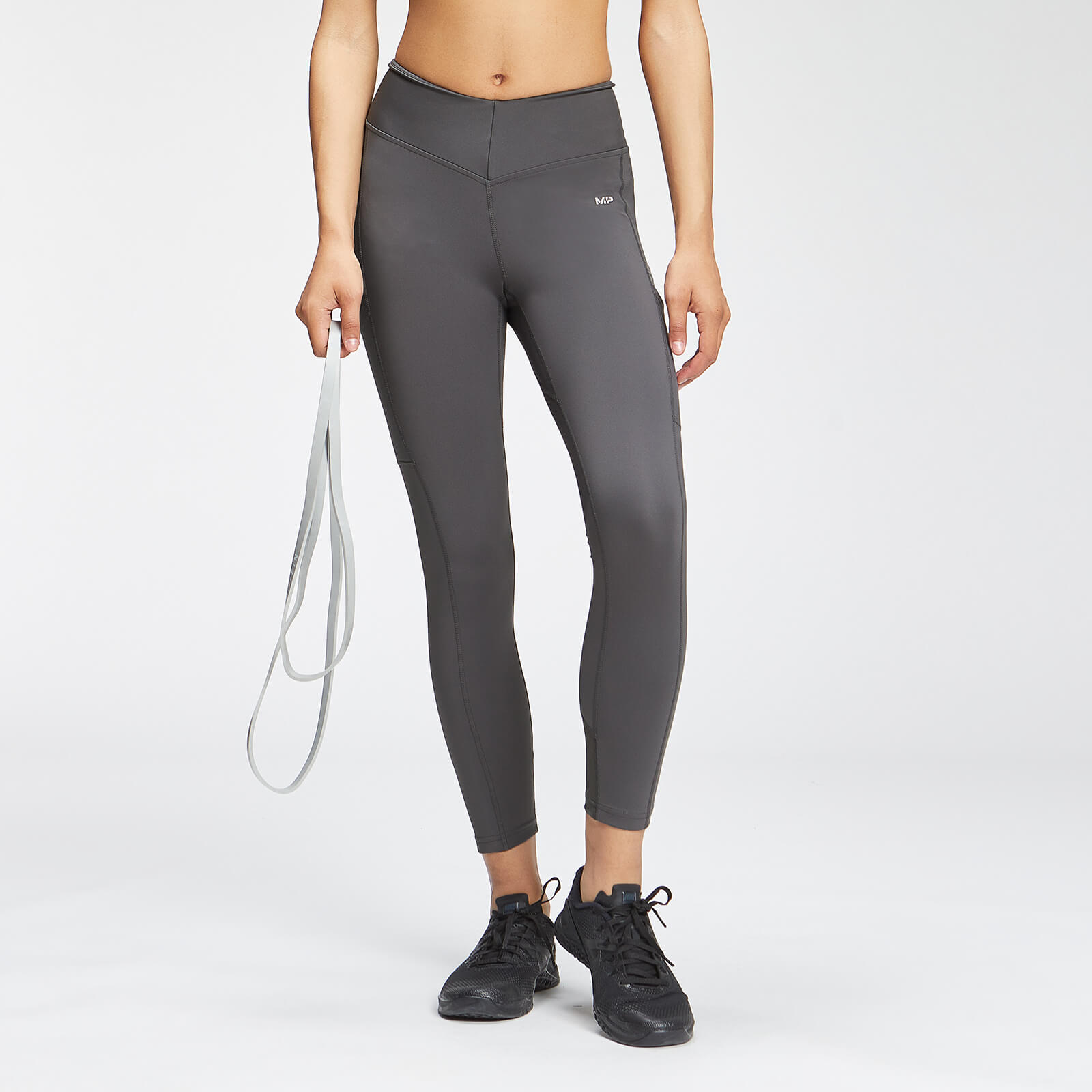 Legging ⅞ Repreve® MP Tempo pour femmes – Carbone