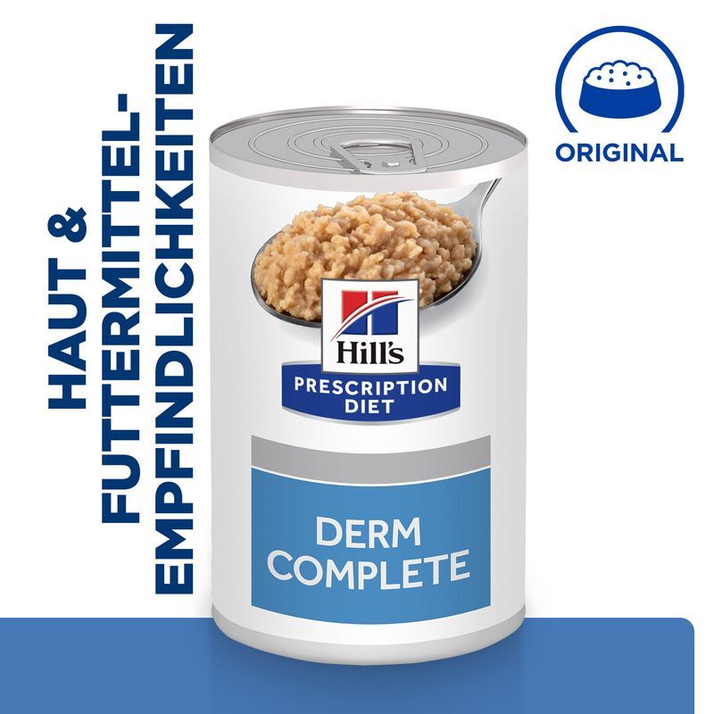 Hill's Haut & Fell Hill's Prescription Diet Derm Complete 12x370 g