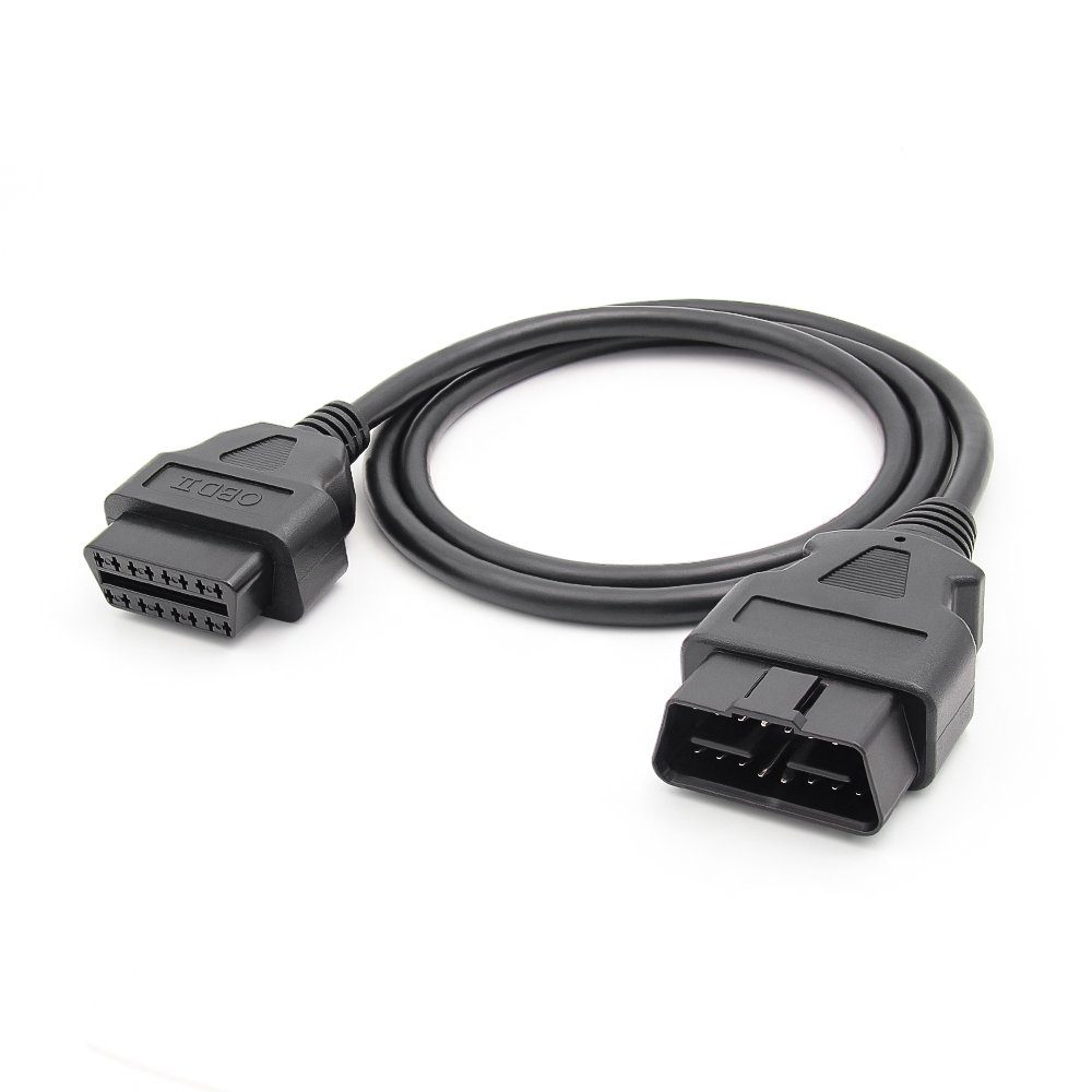 AN-DANNV OBD2-Diagnosegerät Verlängerung für Kfz Scanner 100cm 16Pin
