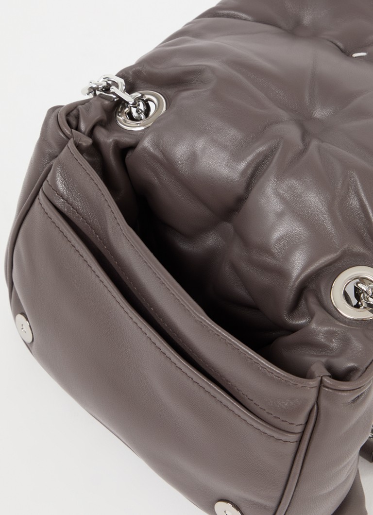 Maison Margiela Glam Slam -nahkainen olkalaukku