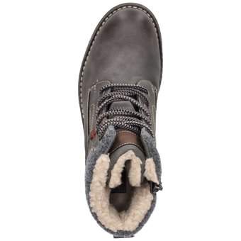 Puccetti Schnür Boots in grau