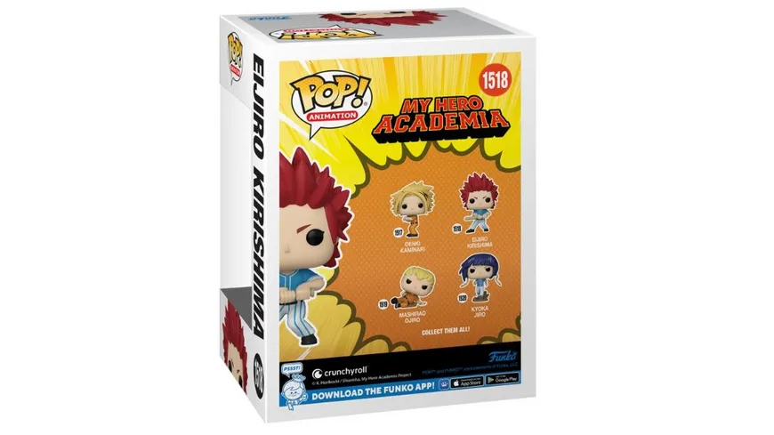 Funko - POP! - My Hero Academia - Eljiro Kirishima (Baseball) Vinyl