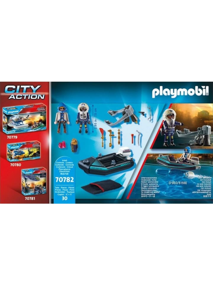 Playmobil Polizei-Jetpack: Festnahme des Kunsträubers in Mehrfarbig ab 5 Jahre günstig kaufen onesize