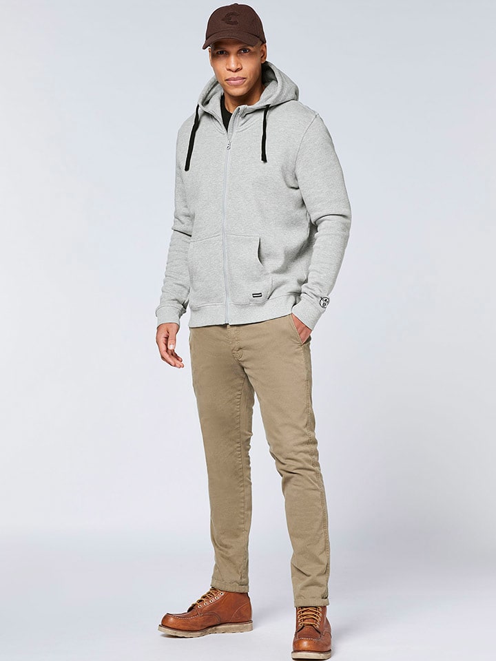Chiemsee Sweatjacke in Grau günstig kaufen