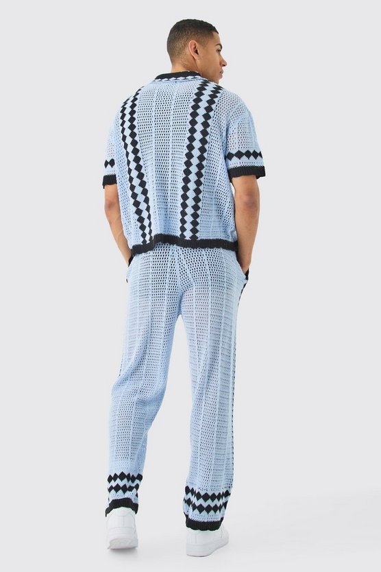 Kastiges Poloshirt & Hose