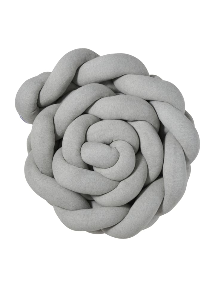 nordic coast company  Bettschlange in Grau- (L) 200 cm geflochten günstig kaufen onesize