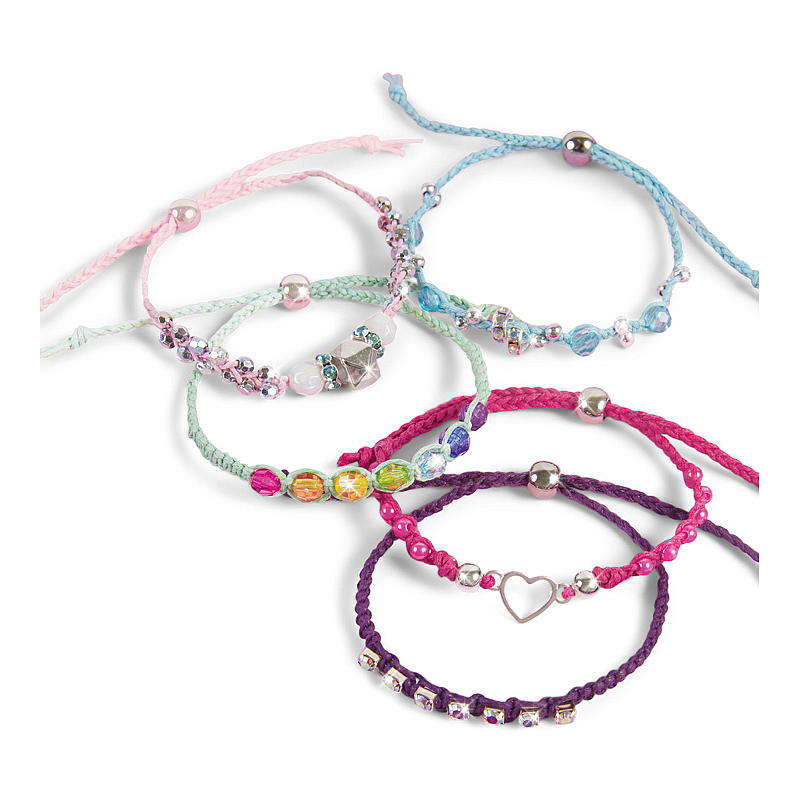 Make it real Rainbow bling bracelets, Make it real
