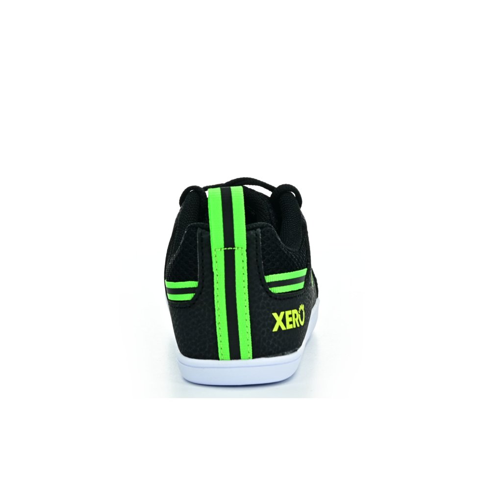 Xero Shoes Prio Youth Black/Lime Barfußschuhe