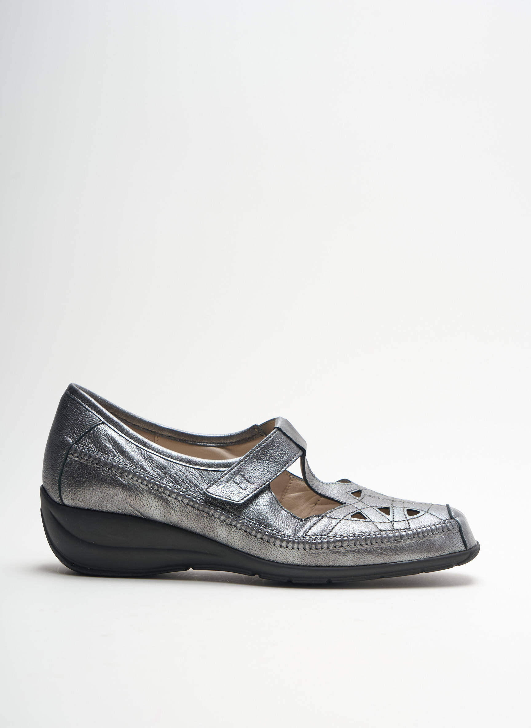 Hasley Sandales Nu Pieds Femme couleur gris