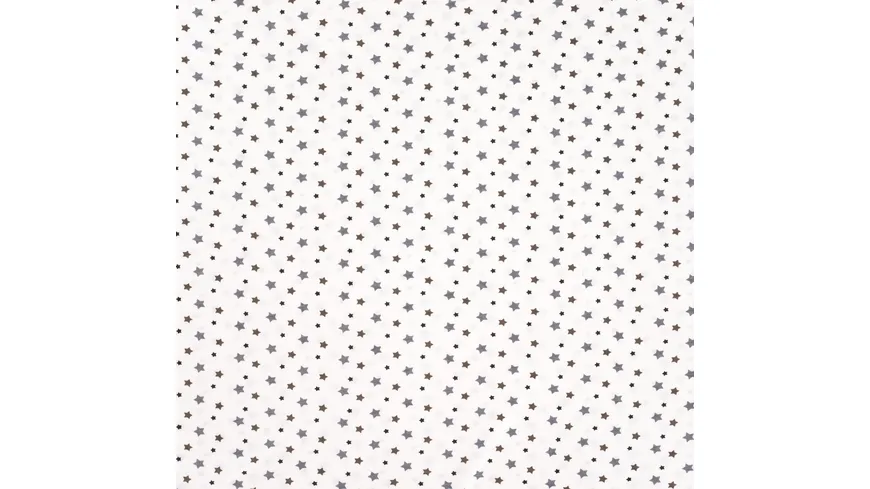 Träumeland Jersey Decke Design Sterne 75x100cm weiß