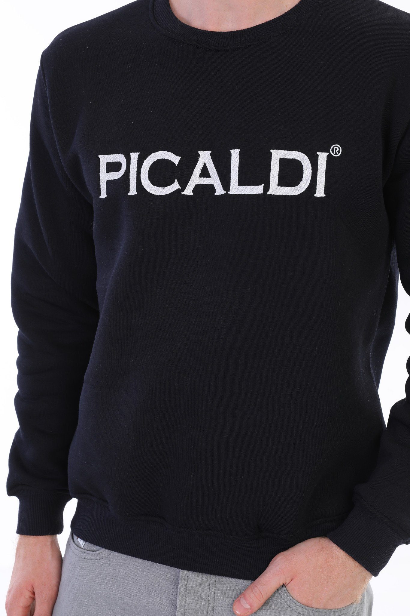 PICALDI Jeans Sweatshirt Charlie Pullover, Rundhalsausschnitt
