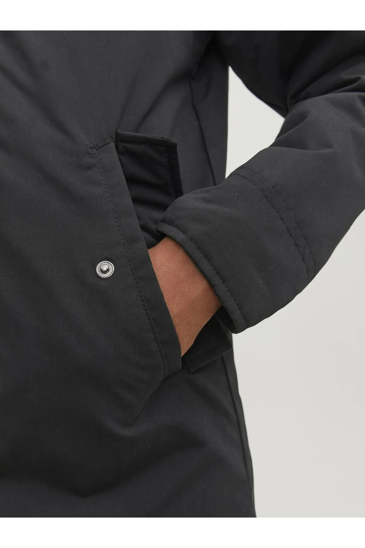 Jack & Jones Junior  Parka - Schwarz - Basic