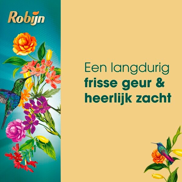 Robijn Collections Paradise Secret Fabric Softener 4 x 765ml, 152 washes