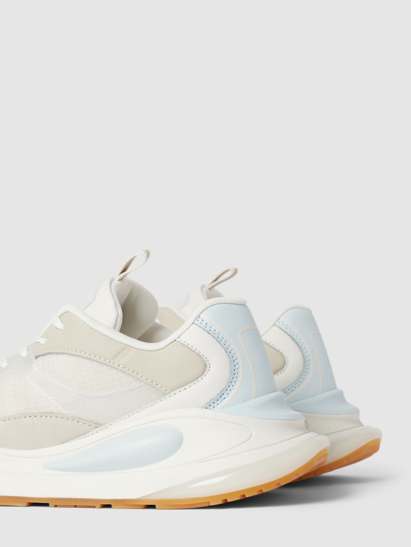 Sneaker mit Label-Print Modell 'FASHION' in hellblau