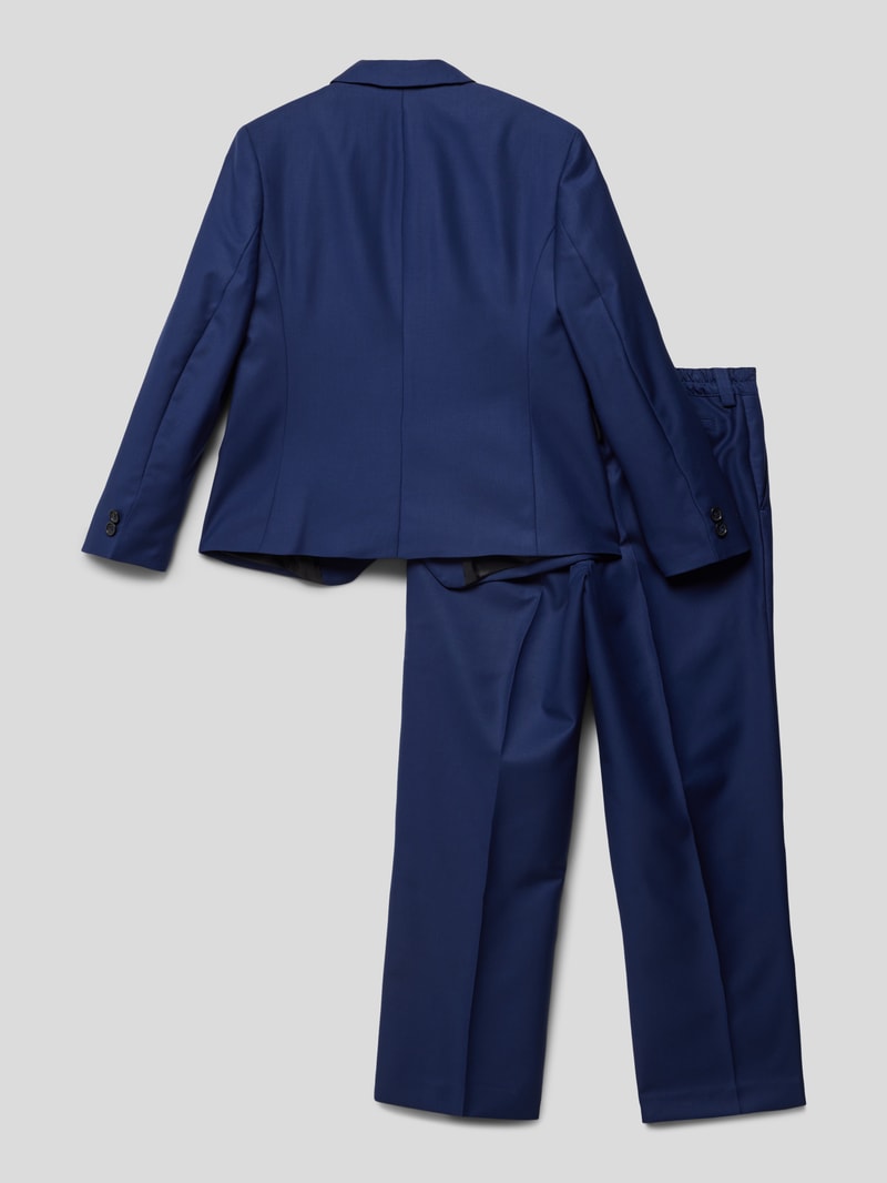 Anzug mit 2-Knopfleiste in blau