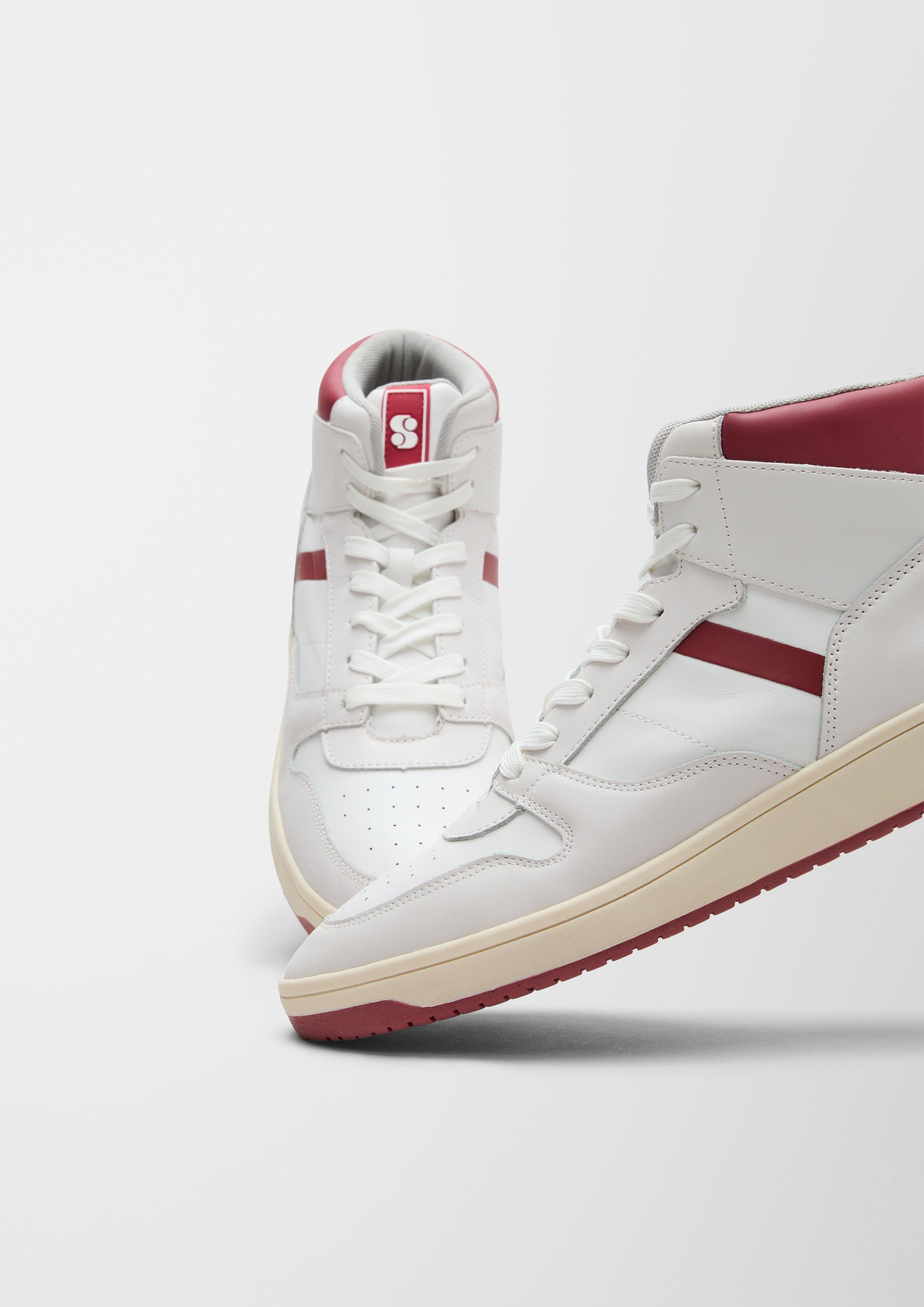 High Top-Sneaker aus Leder  6006538-110