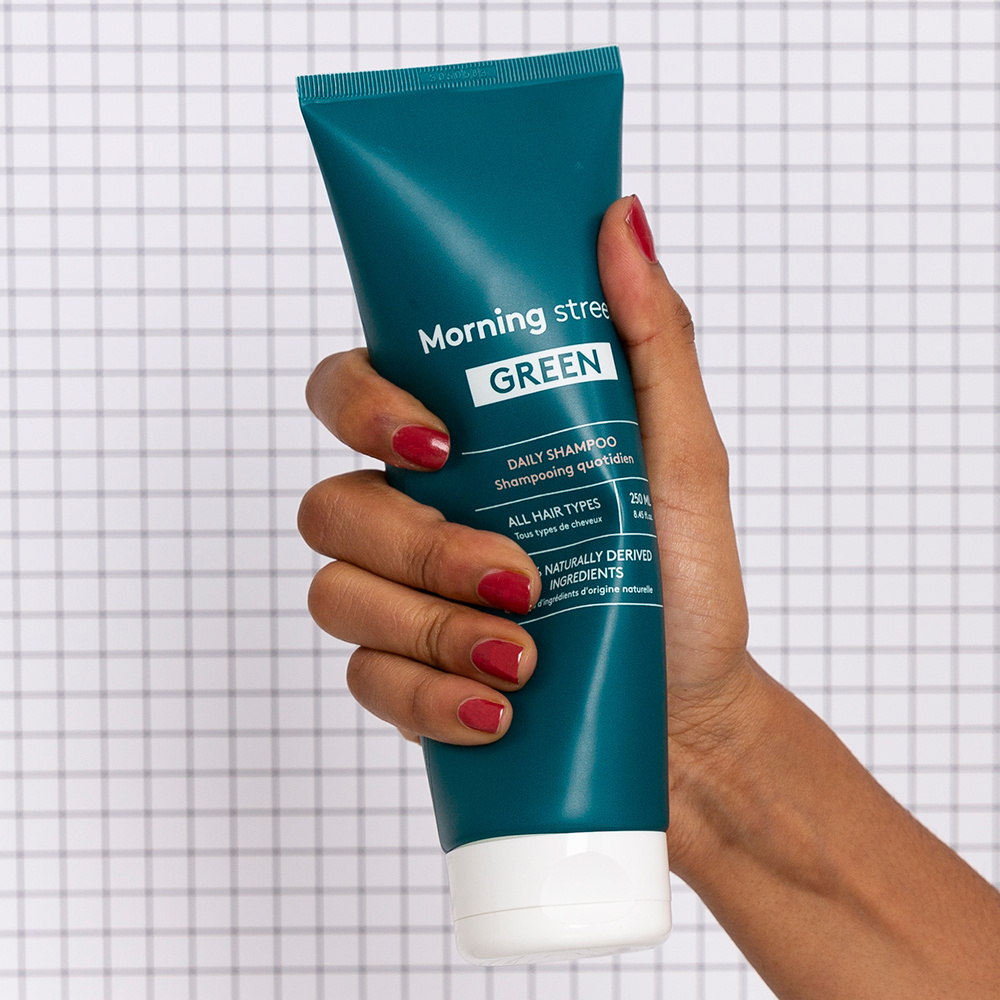 morning street Daily shampoo Green Shampooing quotidien