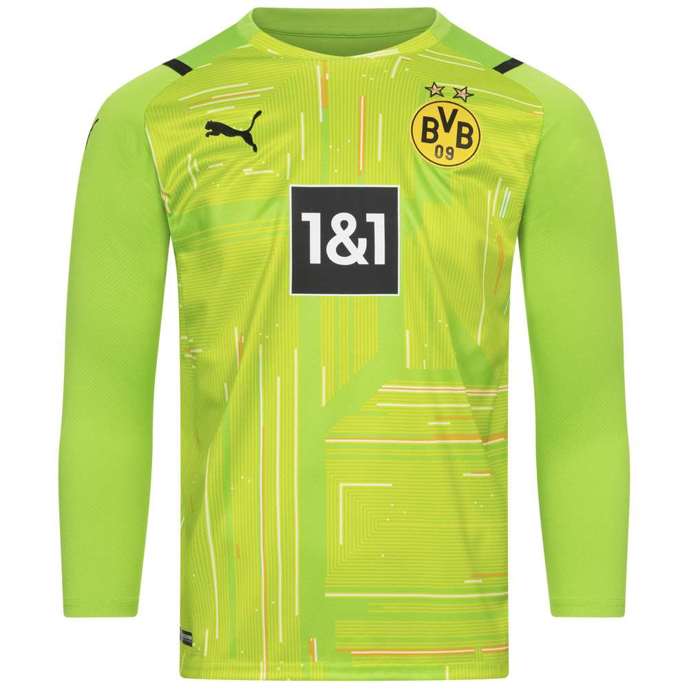 Borussia Dortmund BVB 09 PUMA Kinder Torwart Trikot 759101-51