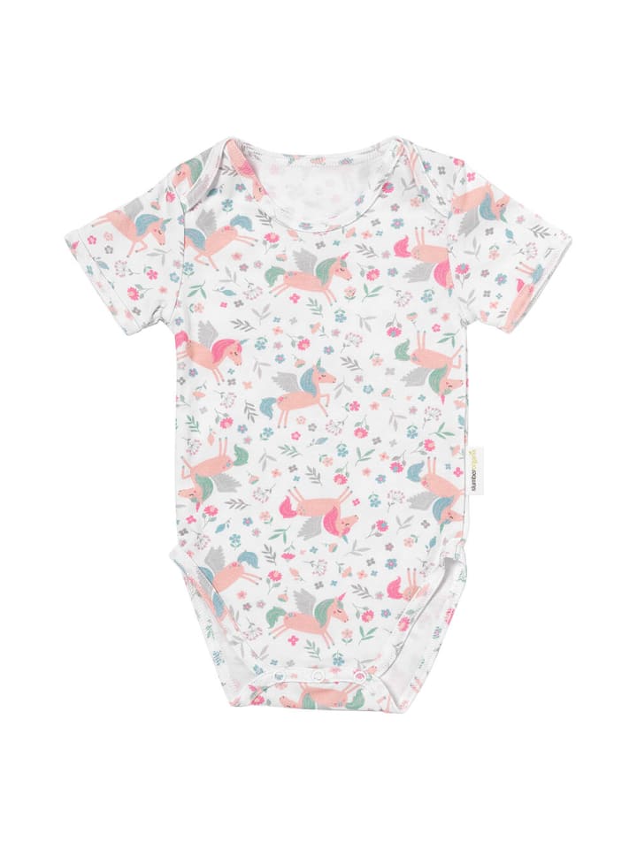 SlumberOrganix Bio Baby-Body kurzarm in Dunkelblau günstig kaufen