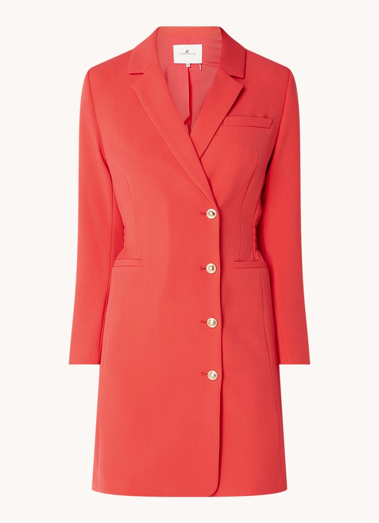 Abito blazer corto con tasche a filetto Avril di Fifth House