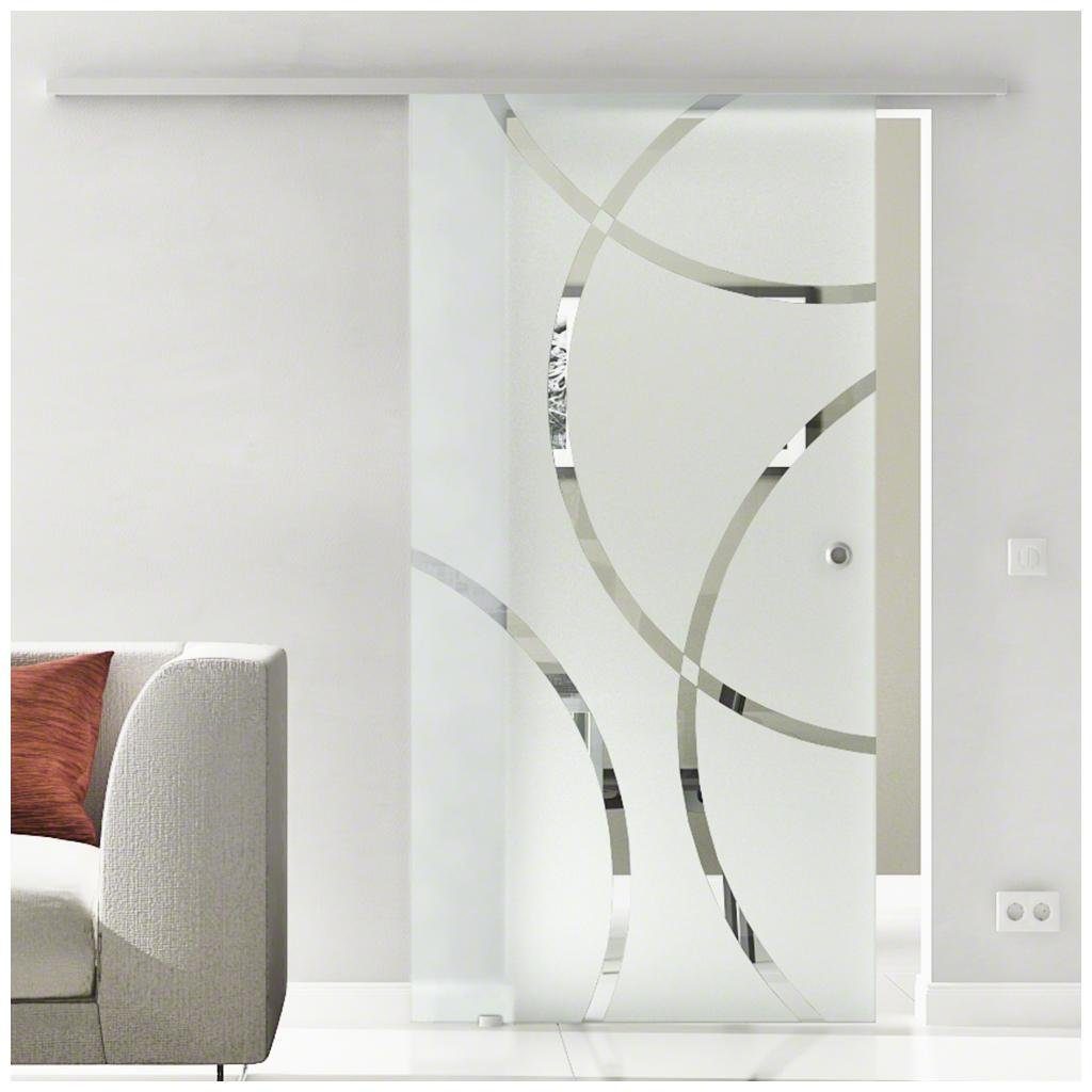 Hadeco Glasschiebetür Hadeco Slimline Glasschiebetür 900 x 2050 mm Coburg
