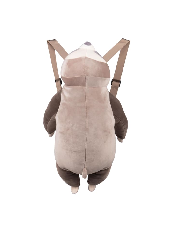UNUS Kuscheltier Kinderrucksack Faultier in Grau günstig kaufen onesize