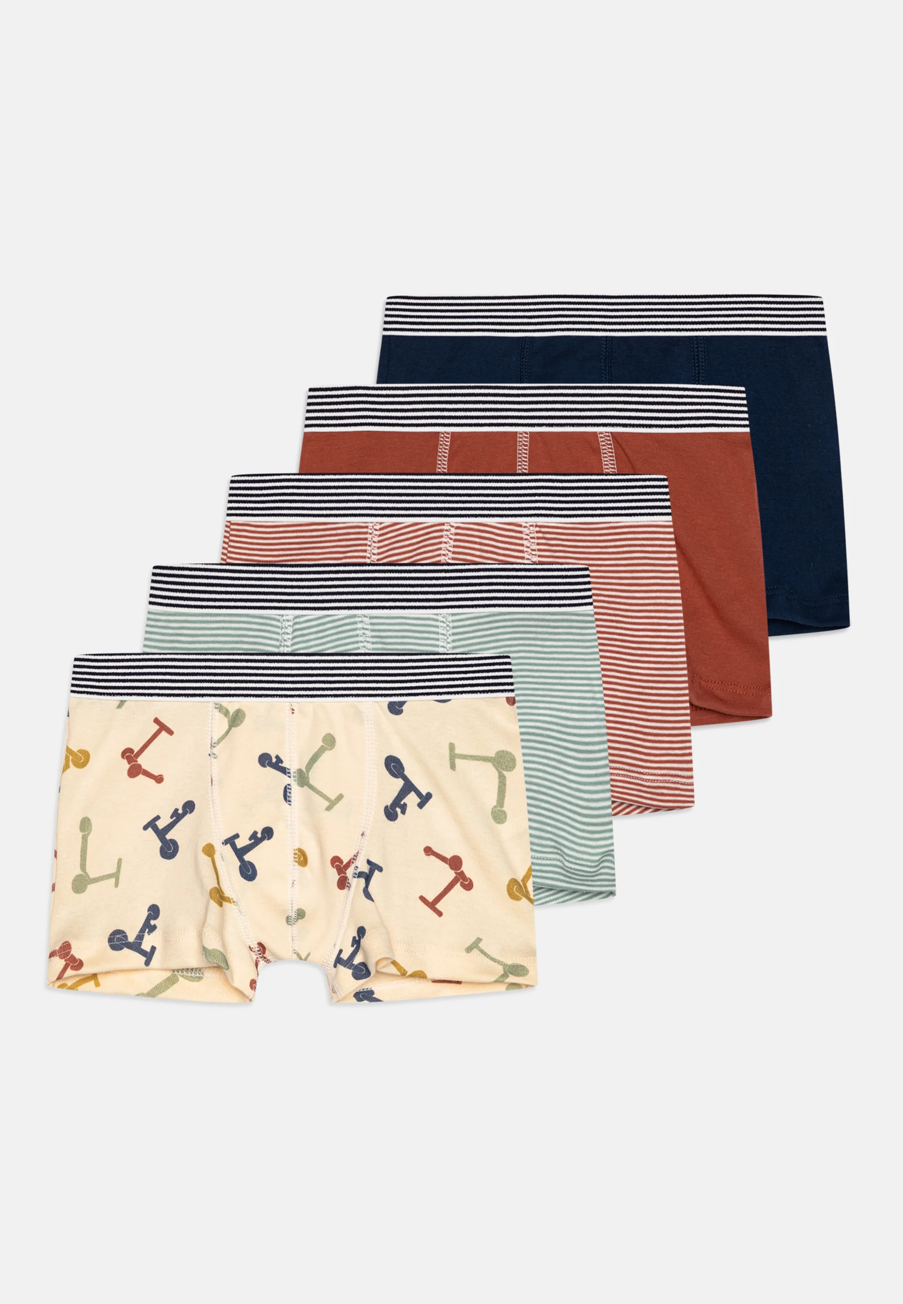 Petit Bateau KIDS BOXERS TROTINETTES 5 PACK - Culotte