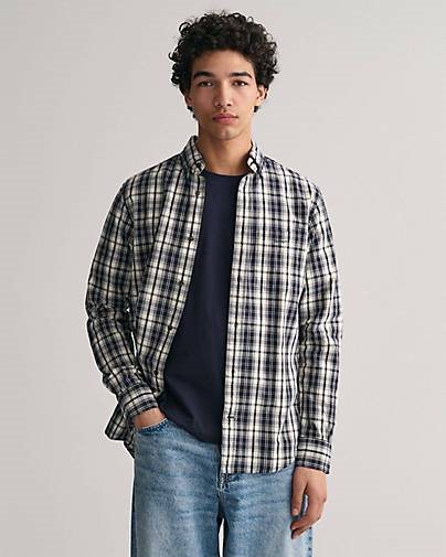 GANT Herren Hemd ARCHIVE POPLIN PLAID SHIRT Regular Fit
