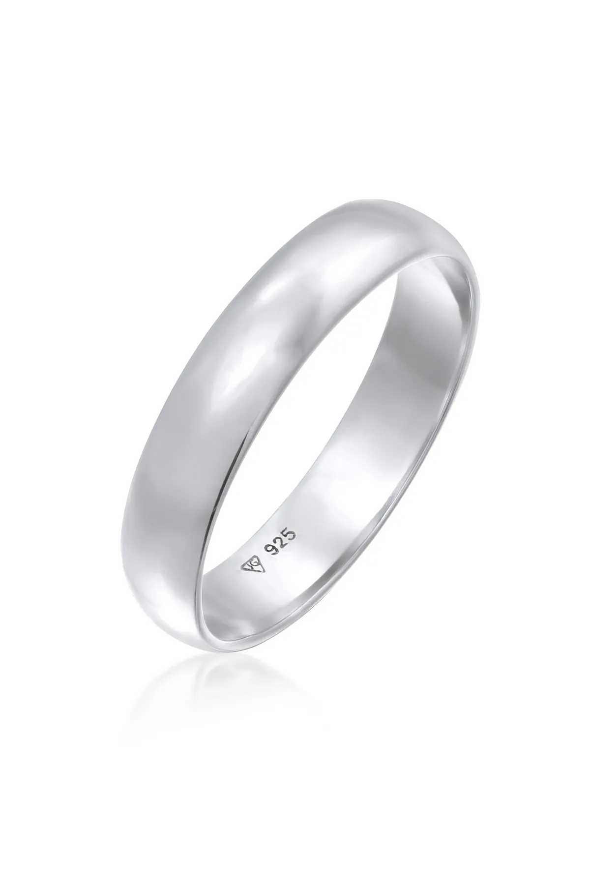 ELLI  Ring Basic Bandring Casual Look 925 Sterling Silber
