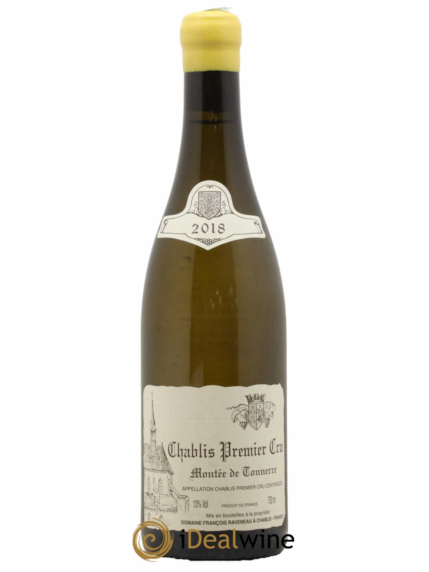 Chablis 1er Cru Montée de Tonnerre Raveneau (Domaine)  2018 - Lot de 1 Bouteille