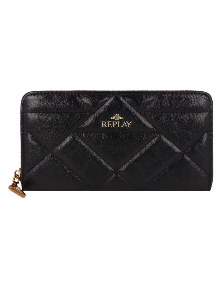 Replay Geldbörse 20 cm in black günstig kaufen onesize
