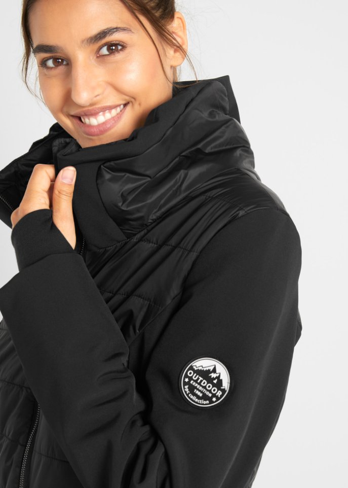 Wasserabweisende Outdoor Longjacke