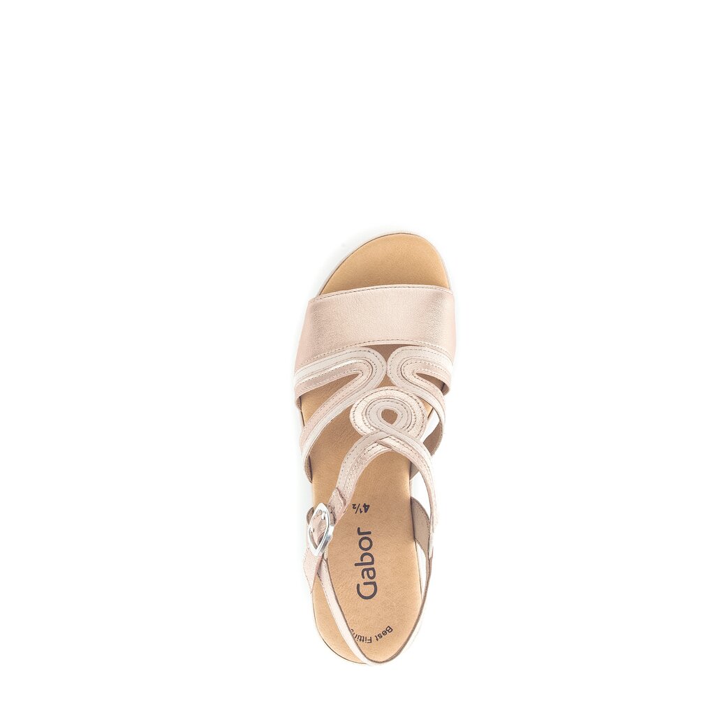 Gabor fashion Keilsandalette rosa