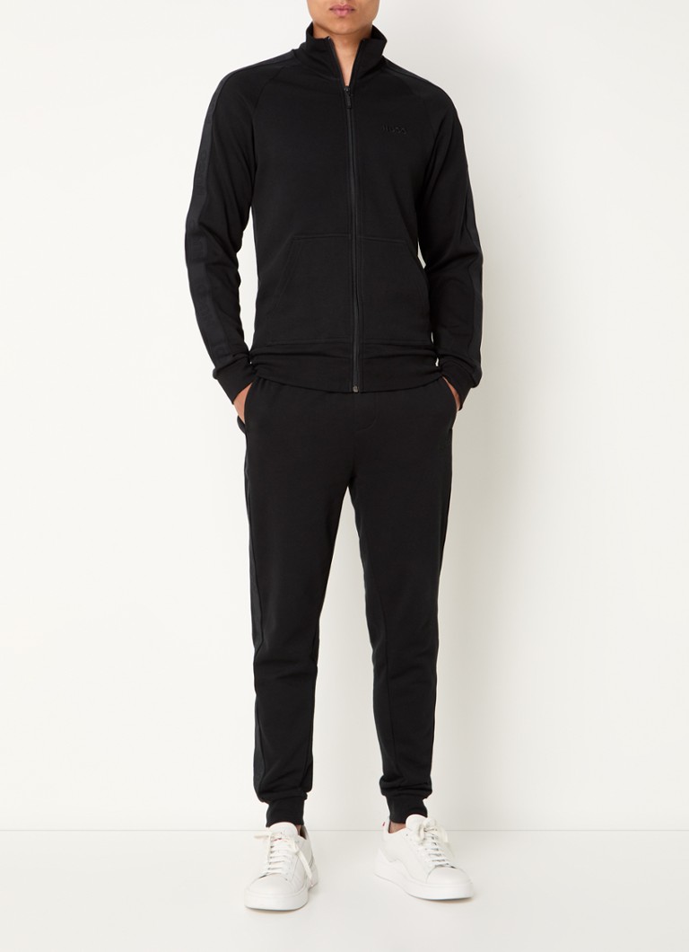 Pantaloni de trening de culoare asortată cu logo-ul HUGO BOSS