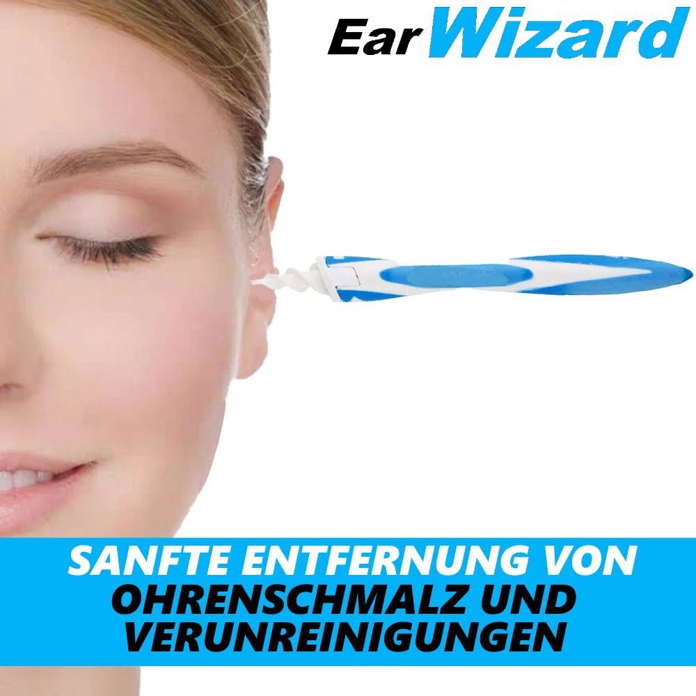 MAVURA Ohrenreiniger EarWizard Ohrenschmalz Entferner Ohren Reiniger Spirale, Ohrwachsentfernung Wattestäbchen Ersatz