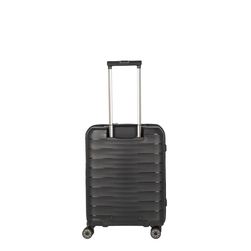 Travelite MOOBY Bordtrolley S mit Vortasche (55 cm) - Schwarz