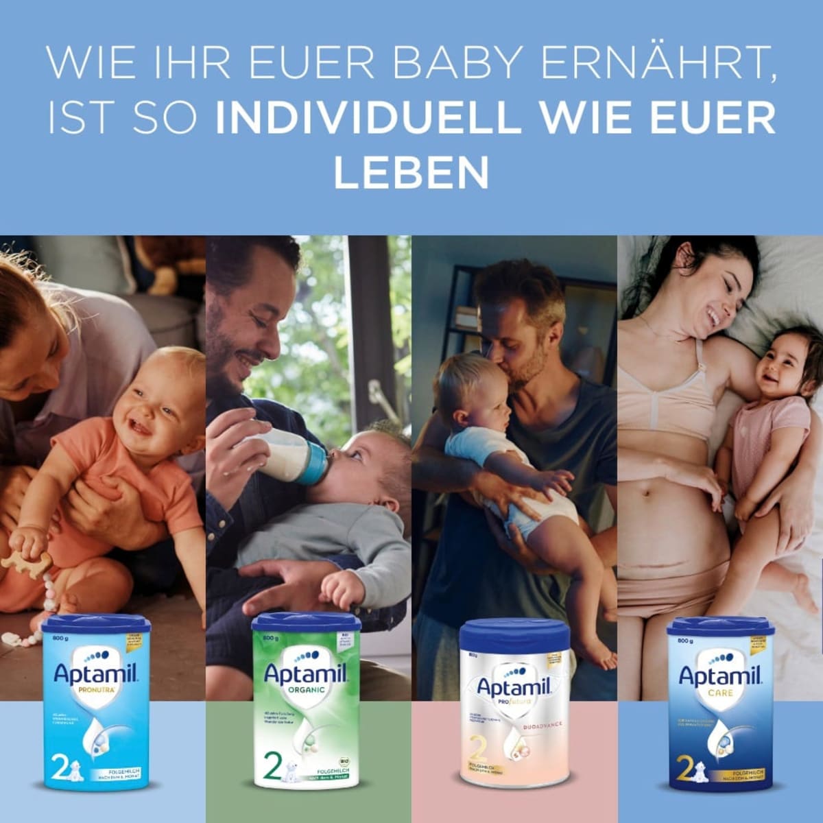 Folgemilch 2 Care nach dem 6. Monat, 800 g