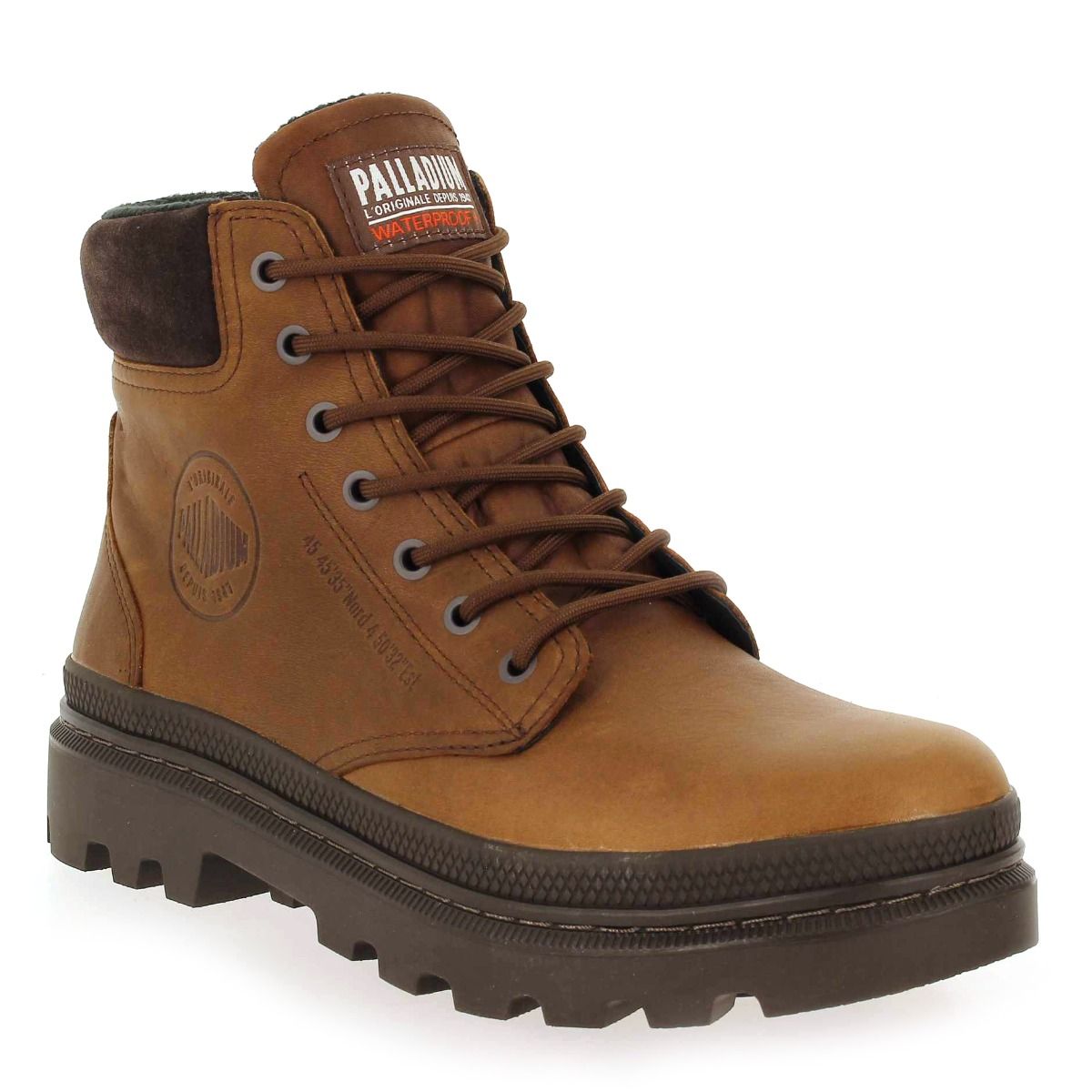 Palladium  PALLATROOPER SC WP+ - marron