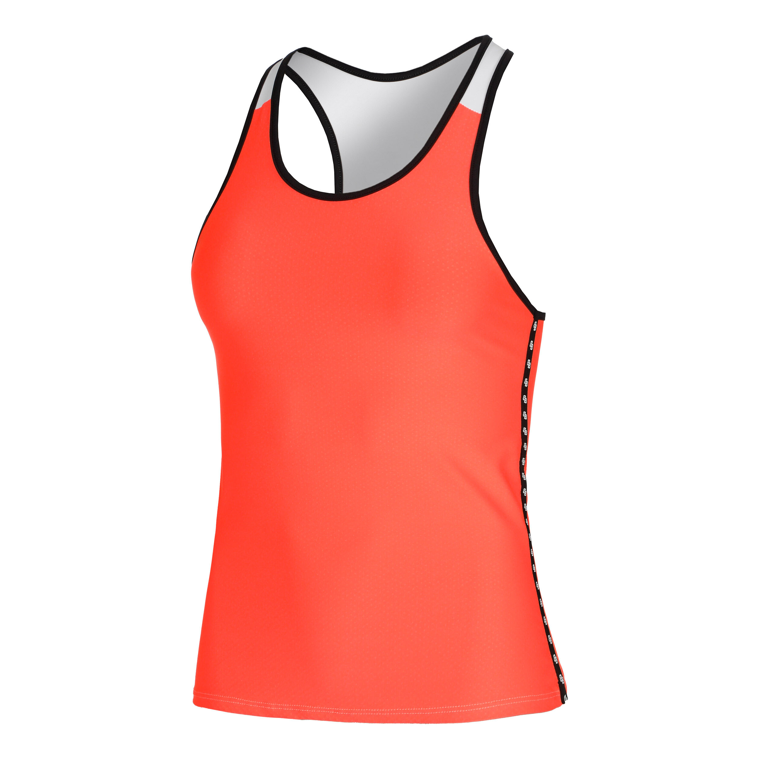 Pita T-Shirt Damen - Koralle, Dunkelblau