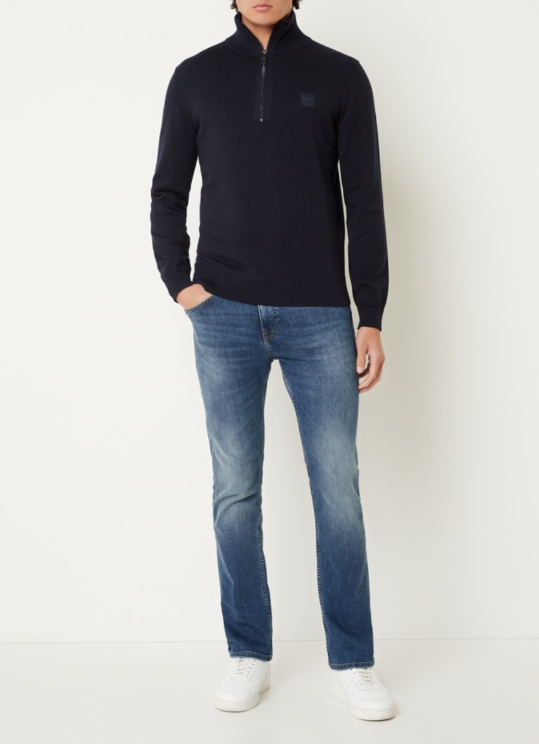 Cardigan subțire Kanobix cu o notă de cașmir, de la Hugo Boss.