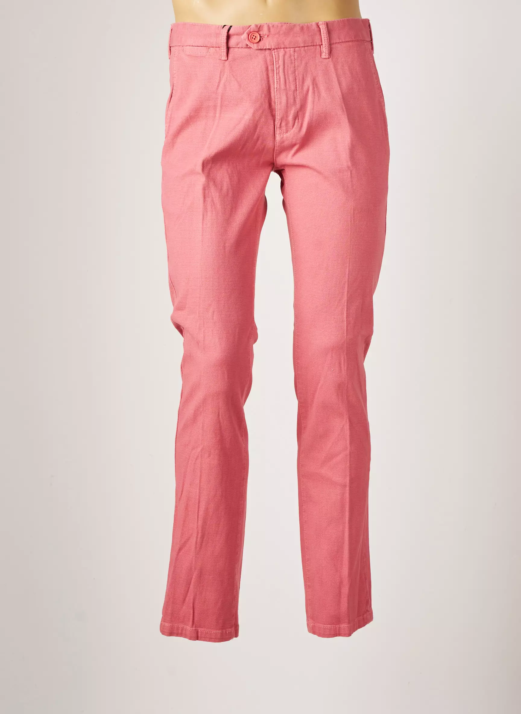 Dan John Pantalons Chino Homme couleur rose