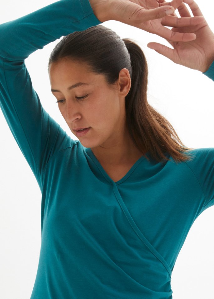 Langarmshirt mit Bio-Baumwolle