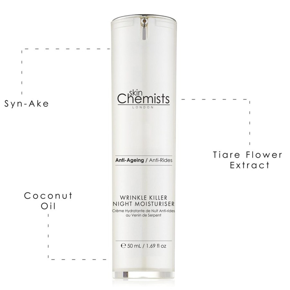 skinChemists Night Moisturiser Soin anti âge