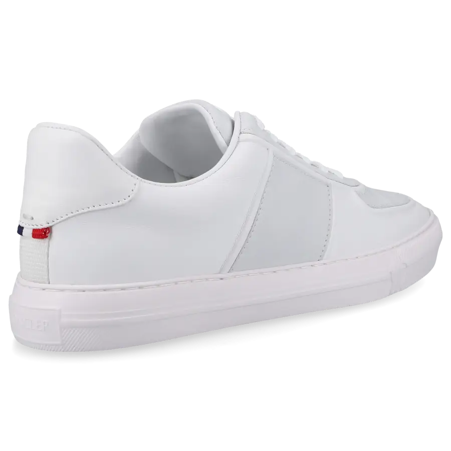 Moncler - Sneaker low NEW YORK Kalbsleder - weiß