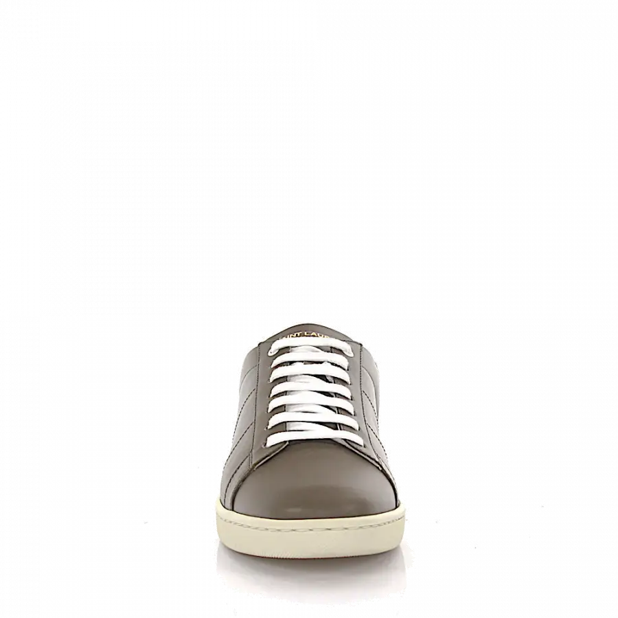 Saint Laurent - Sneaker low Kalbsleder grau - grau