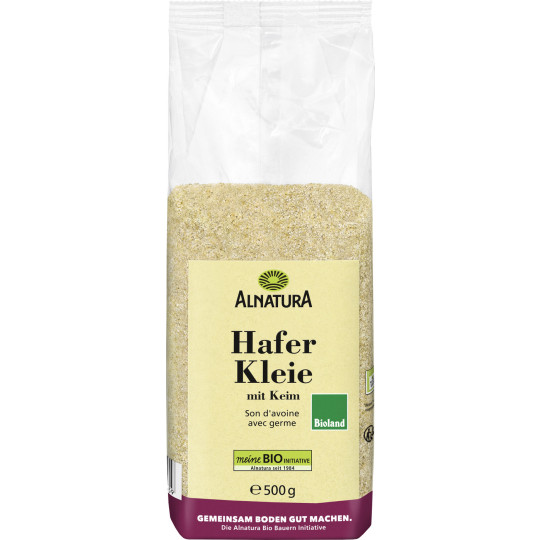 Alnatura Bio Haferkleie mit Keim 500G