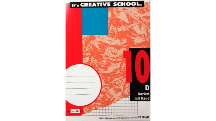 PAPERZONE Heft A5 Lineatur 10 32 Blatt