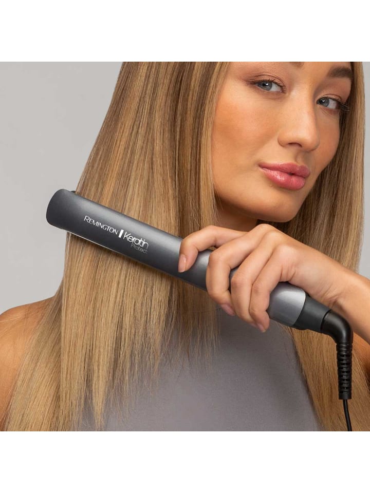 Remington Glätteisen S8598 Keratin Protect in grau günstig kaufen onesize