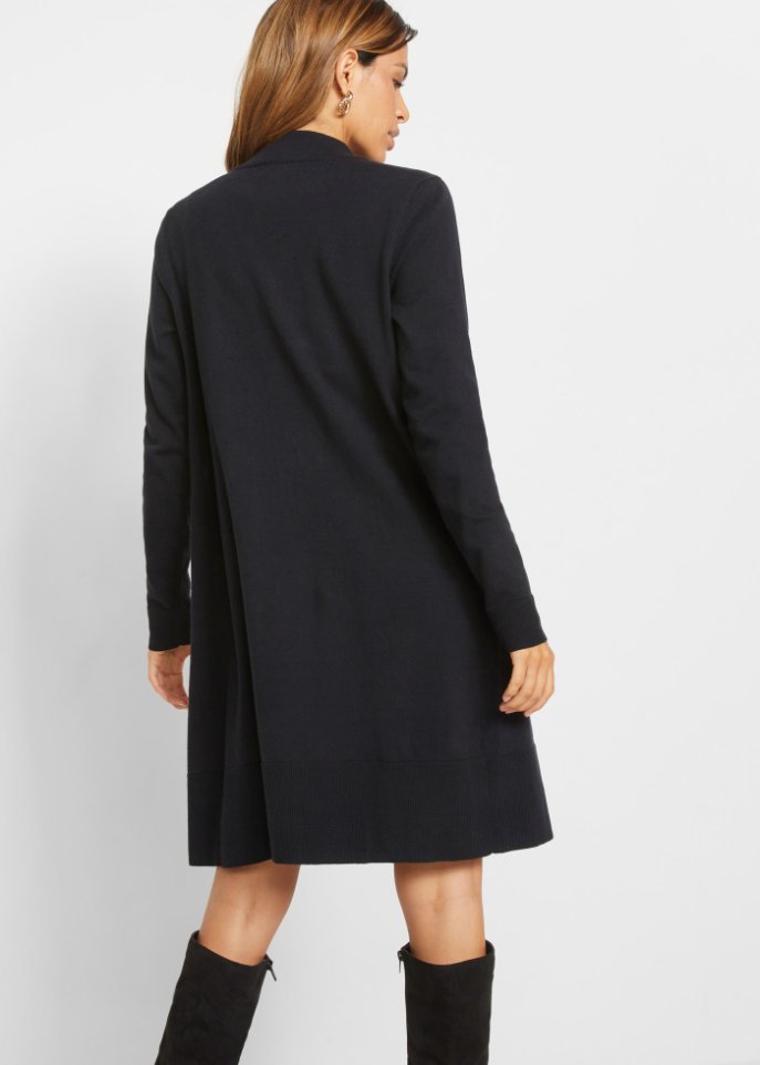 Longstrickjacke
